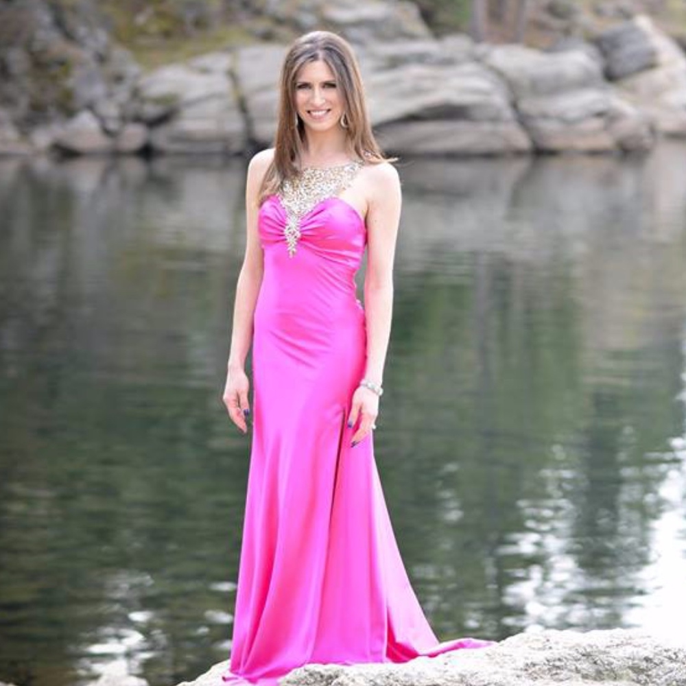 Mac Duggal Pink Gown